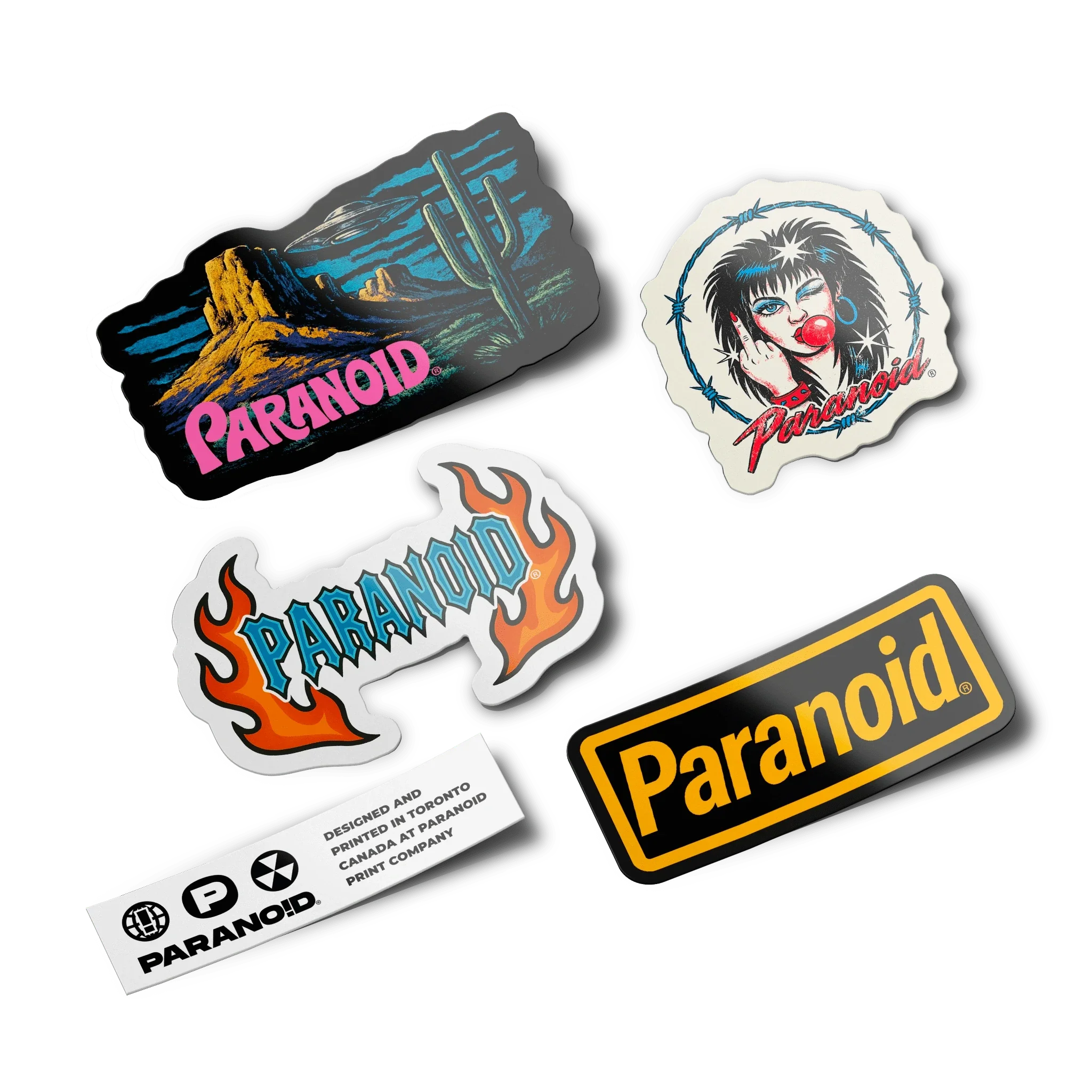 TEN YEARS GONE 5 STICKER PACK #1