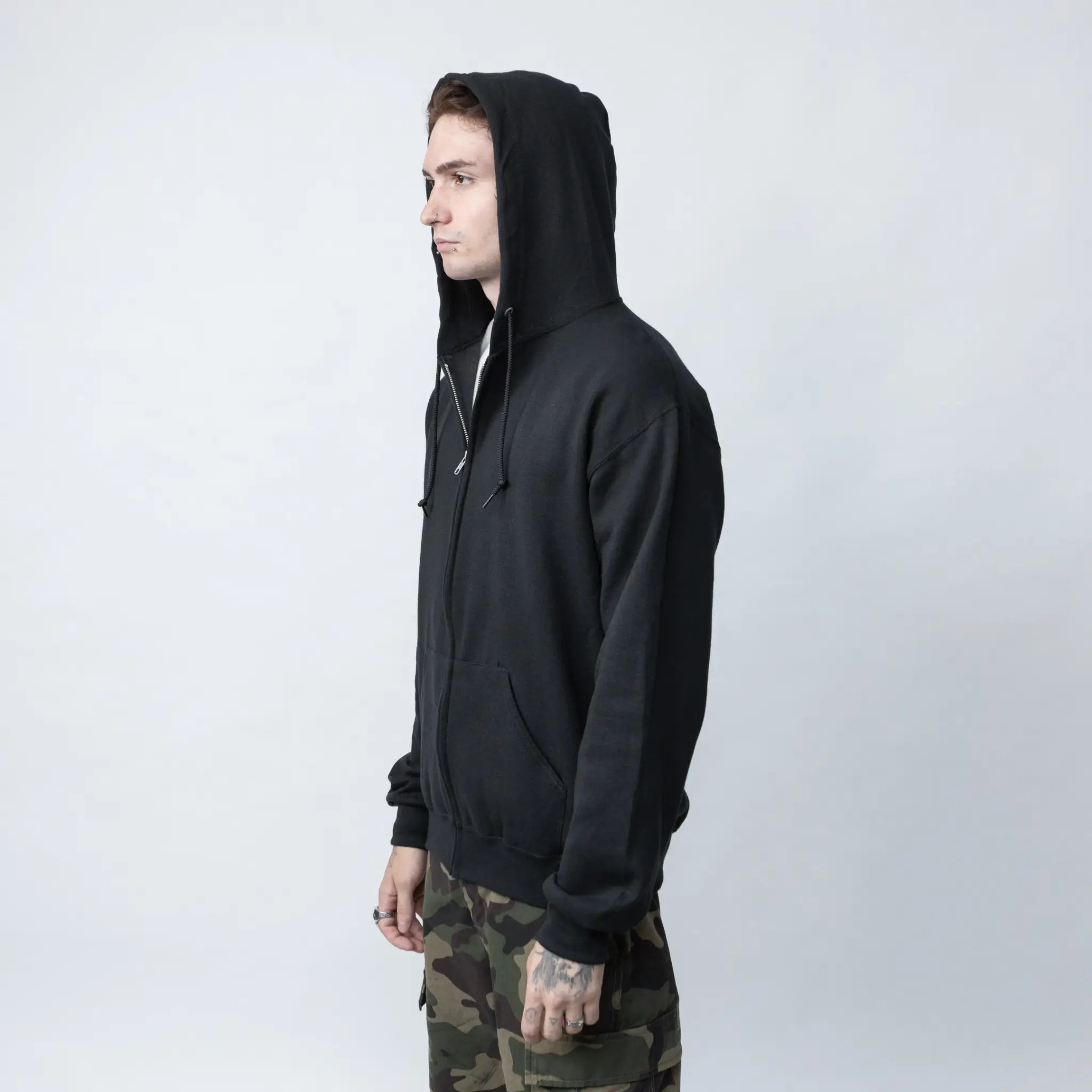 Jerzees® NuBlend™ 993MR Full Zip Hooded Sweatshirt