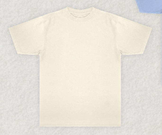 DO WEST CREAM T-SHIRT