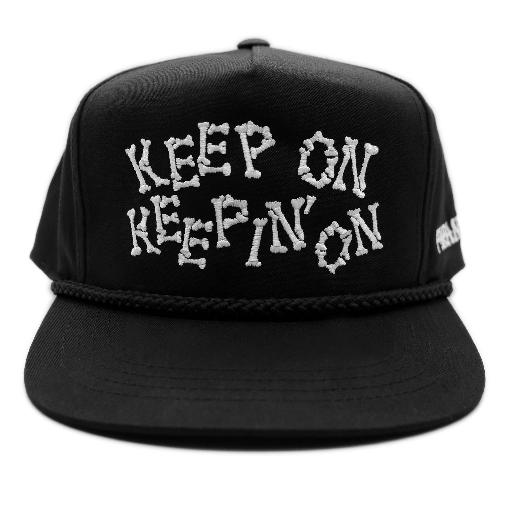 'KEEP ON' POPLIN CAP